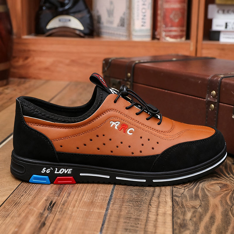 💯🔥Nowości na jesień i zimą – Promocja z połową ceny【Rozmiary 39–48】Męskie skórzane buty biznesowe na co dzień