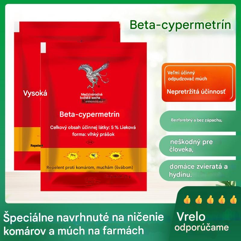 👍【5/10/15/20 торбички】🚫🦟🪳🪰Специално разработени за унищожаване на комари и мухи във фермите, една опаковка убива бълхи/скакалци/хлебарки/мухи/комари