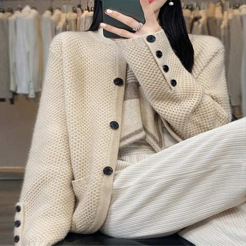 🧥💖✨【Ограничена оферта 50% намаление】Френско елегантно кашмирено палто, леко, топло и универсално