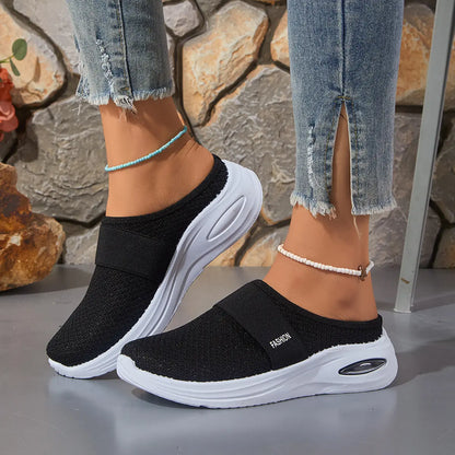 🎁【36-41】Pantofi casual respirabili din plasă pentru femei | Ușori, confortabili și care se pot mări în înălțime
