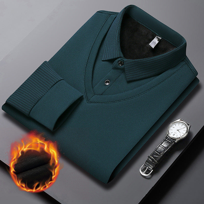 🔥Pory jesienno-zimowe: polowa ceny【M-4XL】Męskie casualne koszulki POLO na jesień i zimą