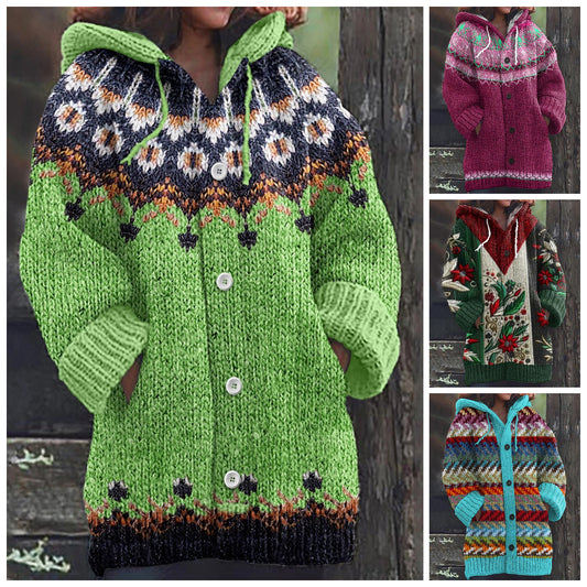 🥰🧣【S-5XL】Cardigan pulover retro confortabil nou  3821450