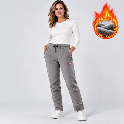 🔥【XS-3XL】Pantaloni sport confortabili, în stil casual, pentru sezonul toamnă-iarnă 2026 – izolați termic și căptușiți cu fleece.