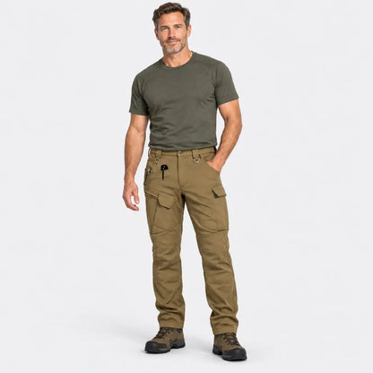 【S-4XL】Pantaloni tactici IX7 căptușiți cu fleece, pantaloni de exterior rezistenți la vânt, pantaloni de lucru pentru exterior, de iarnă