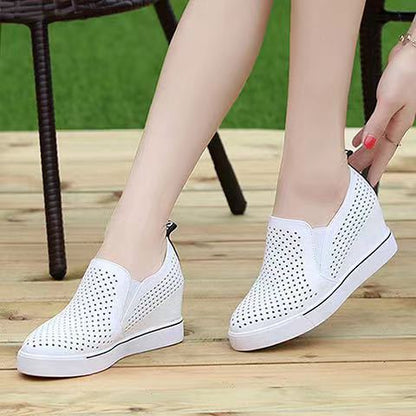 🔥【34-41】🔥 Pantofi casual de vară pentru femei, noi, pentru sezonul 2026, din piele moale și cu talpă tip platformă.