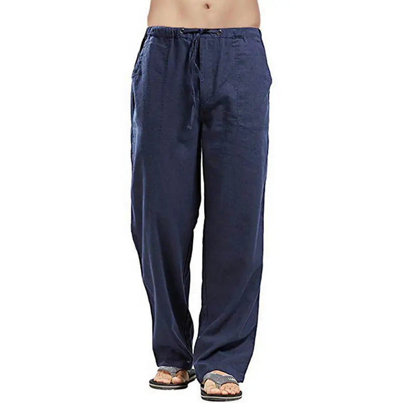 💥👖 Pantaloni casual pentru bărbați, confecționați din bumbac de înaltă calitate, moi și respirabili