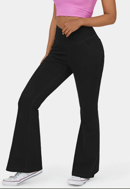 👖 50% reducere🔥 [40-110kg] Blugi crossover cu talie înaltă, la modă ✅Plată la livrare