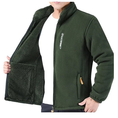 😎【XL-6XL】Jachetă bărbătesc din reiat gros, pentru toamnă și iarnă
