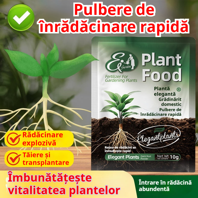 🔥🌱【10/20/30pungi】🌱Pudră pentru înrădăcinare rapidă – stimulator de rădăcini pentru pomi, răsaduri și flori