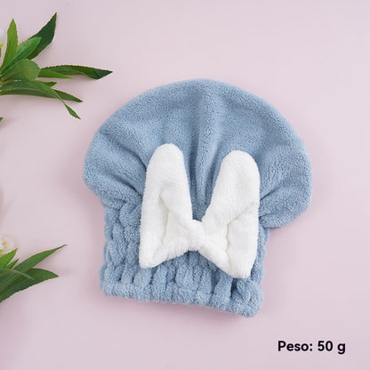 🔥50%OFF🔥🎀🛀Gorro de ducha a prueba de golpes, de secado rápido y con champú súper absorbente😍