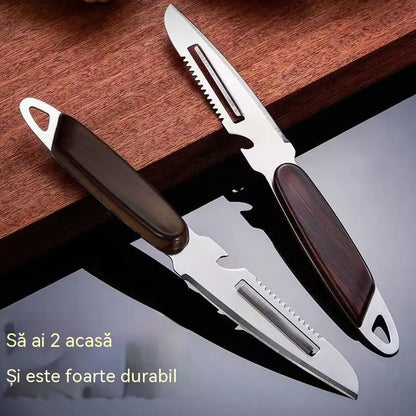 3 bucăți -- Curățător multifuncțional din oțel inoxidabil