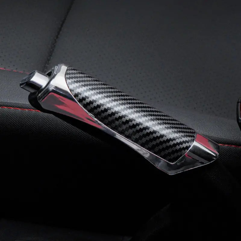 🔥Cumpărați 1 obțineți 1 gratuit🔥Capac frână de mână auto capac frână de mână din fibră de carbon capac decorativ frână de mână