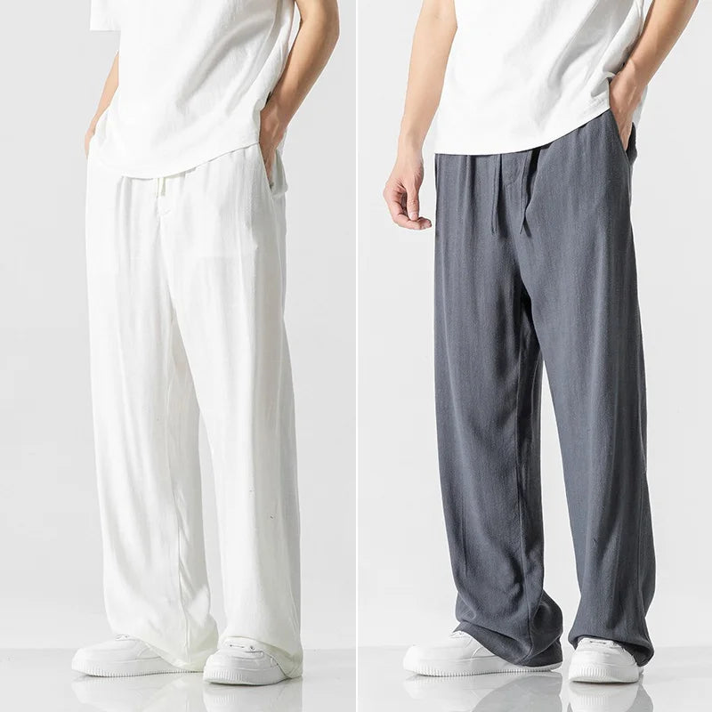 🔥【Cumpără 1 Primești 1 Gratuit】Pantaloni casual confortabili de vară, confecționați din bumbac și in