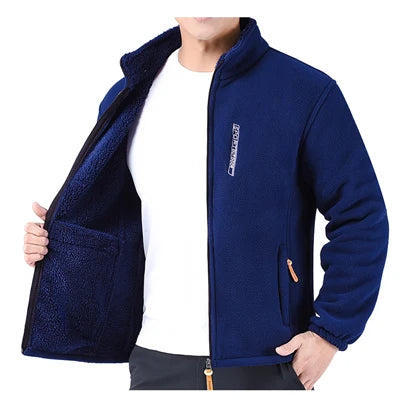 😎【XL-6XL】Jachetă bărbătesc din reiat gros, pentru toamnă și iarnă