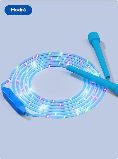 🏃【50% taniej – darmowa dostawa】🌈 Skakanka LED dla dzieci