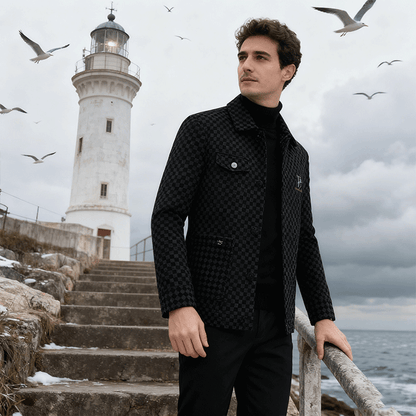 🧥【M-4XL】🔥Nowy model płaszcza casual z wełny dla mężczyzn na jesień/zimą