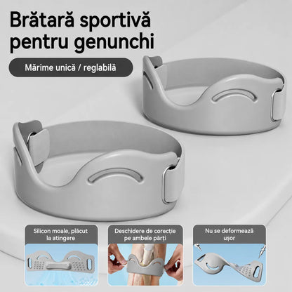【Cumpără o pereche și primești încă una GRATIS】4 perechi la doar 149 RON 🩺 Bandă sport pentru genunchi 👉 Genunchiul are nevoie de timp. Această bandă îi oferă sprijinul necesar