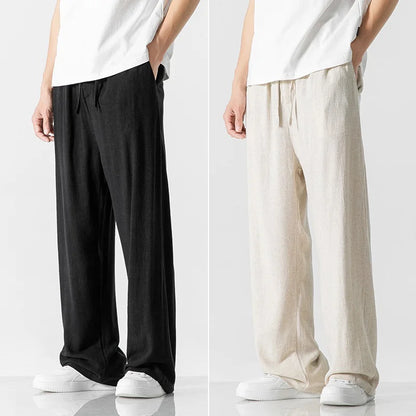 🔥【Cumpără 1 Primești 1 Gratuit】Pantaloni casual confortabili de vară, confecționați din bumbac și in
