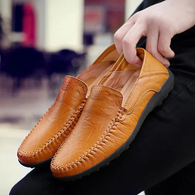 🔥👞【39-44】Pantofi sport moderni din piele de vițel pentru bărbați