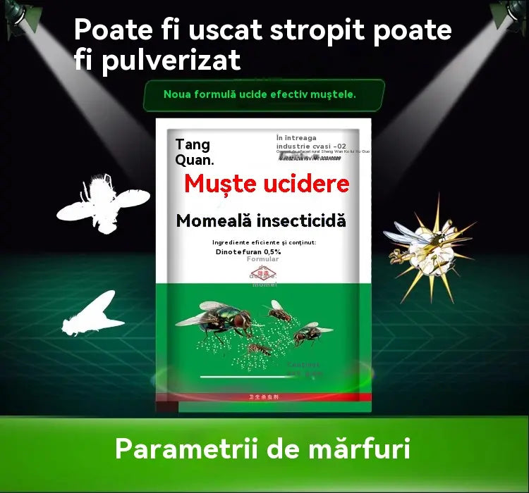 【30%OFF】🦟【5 pungi】 🦟Insecticid spray pentru uciderea muștelor de fermă, inodor, medicament pentru uciderea țânțarilor, uz casnic