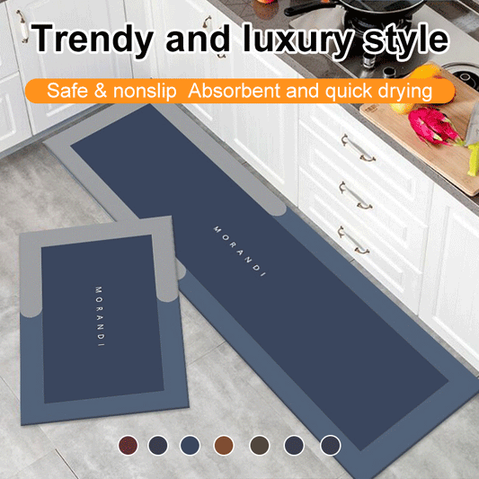 🛒Cumpărați unul și primiți unul gratuit👉【2pcs】Folosit în mod obișnuit acasă🔥Covoraș super absorbant【40*60+40*120cm】  3852679