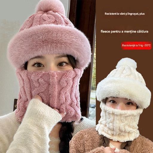 🔥【Ograniczony czas - połowa ceny】🔥🐏Nowy model czapki i szalu, grube i puszyste, odporne na wiatr i chłod