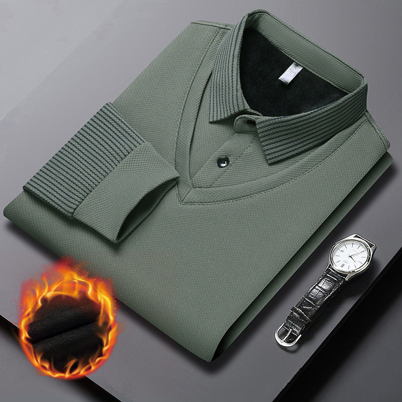 🔥Pory jesienno-zimowe: polowa ceny【M-4XL】Męskie casualne koszulki POLO na jesień i zimą