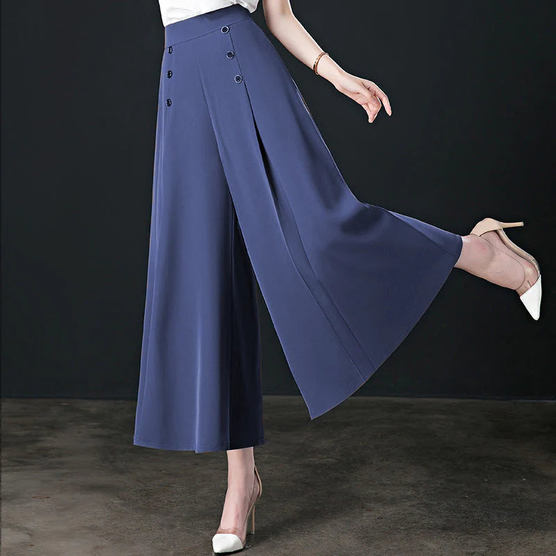 【M-5XL】Pantaloni largi cu pliuri (Reducere de 50% pentru o perioadă limitată)