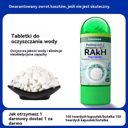 【Kup 1, a 1 dostaniesz gratis】💦🐟Tabletki oczyszczające polimery ｜Szybko usuwają chlor i stabilizują wodę ｜Podmiana wody w akwarium bez osadzania się wody