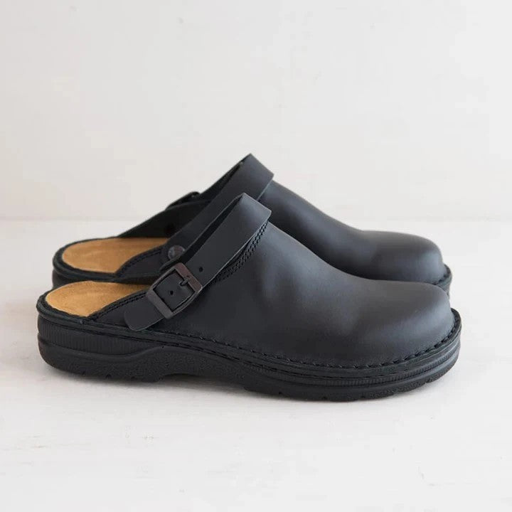 👞【38-48】Papuci din piele naturală, talpă moale, foarte confortabili de purtat✅Ramburs la livrare
