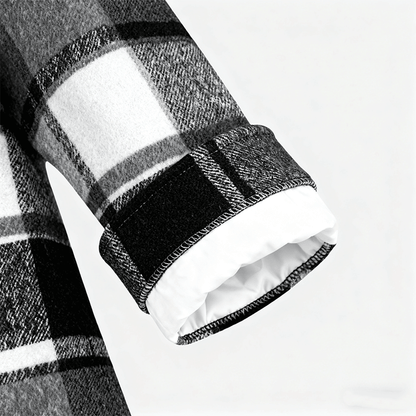 🐏【Połowa ceny na koniec miesiąca】Damska kurtka z kapturem, z polarisem, w większych rozmiarach dostępna