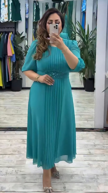 💥👗Reducere limitată【S-5XL】Rochie nouă la modă, design clasic, elegantă și simplă