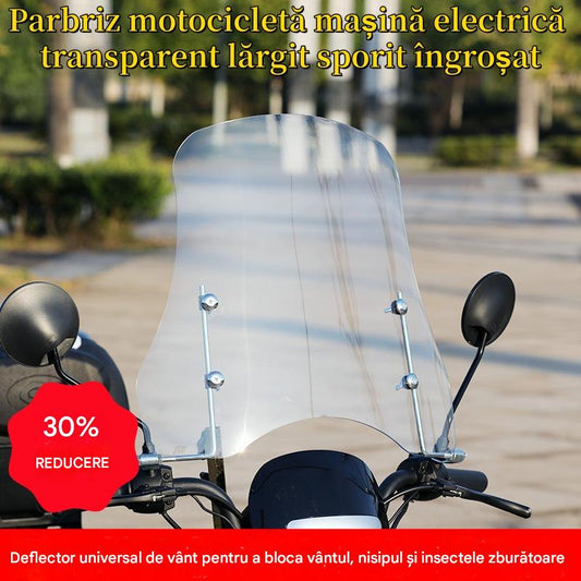 💥💥🏍️【3.0MM grosime 37cm înălțime】2025 parbriz nou pentru motociclete și vehicule electrice, parbriz universal