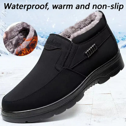 👞 Reduceri de iarnă -45% 🔥🔥【39-47】Ghete de iarnă, izolate și ranforsate, impermeabile și călduroase