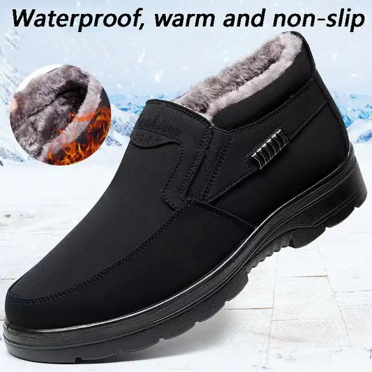 👞 Reduceri de iarnă -45% 🔥🔥【39-47】Ghete de iarnă, izolate și ranforsate, impermeabile și călduroase