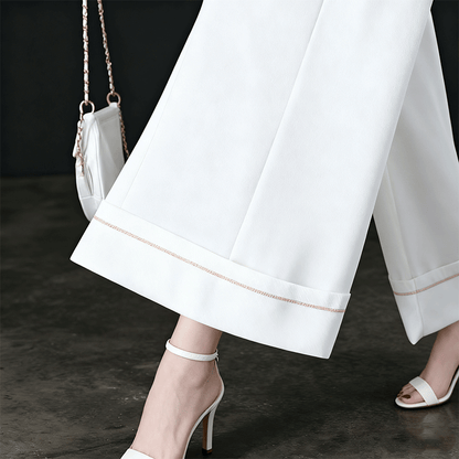 【50% ZĽAVA】Jesenná a zimná dámska módna elegantná dlhá sukňa s voľným padavým strihom, vysoký pás, široká sukňová časť