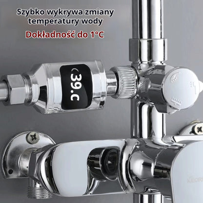 🔥Kup 1, a drugi otrzymasz gratis!🔥🚿Wodoodporny termometr prysznicowy z wyświetlaczem LED (°C)🌡️