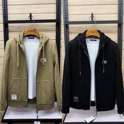 ⚡Pory jesienno-zimowe 50% OFF【M-4XL】Nowe modele 2025 r. z wyjątkowym stylem wysokiej klasy – wszechstronne kurtki z kapturem