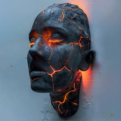 【Αγοράστε ένα και πάρτε ένα δωρεάν】Αυτοκόλλητο τοίχου Broken Soul