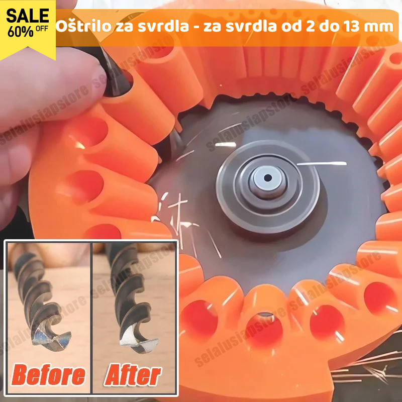 【Купете едно, вземете едно безплатно】Уред за заточване на свредла - Подходящ за свредла от 2 до 13 мм