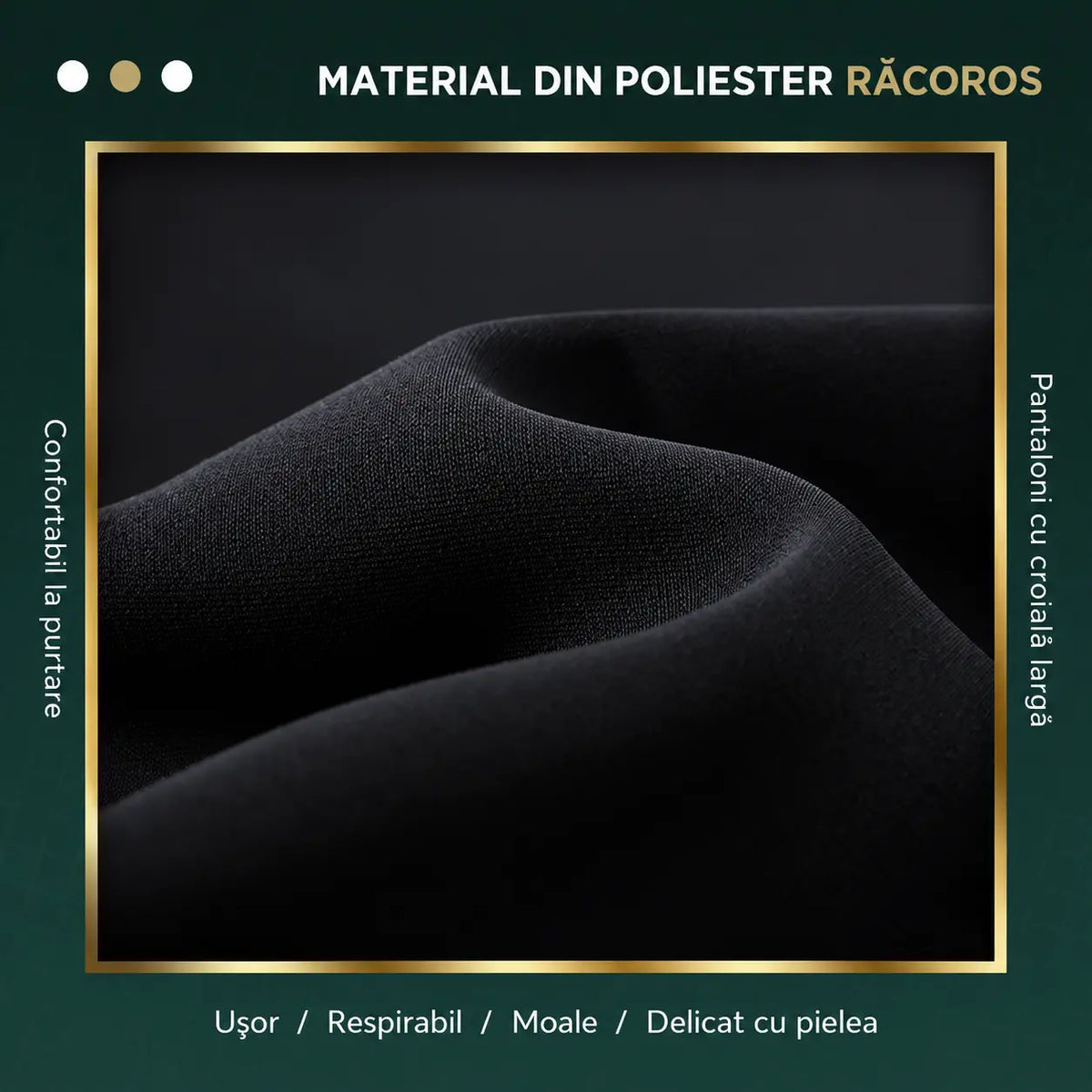【M-5XL】Pantaloni largi cu pliuri (Reducere de 50% pentru o perioadă limitată)