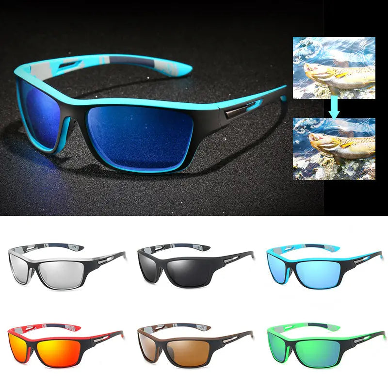 🚵‍♂️😎【50% reducere🔥】⚡ Ochelari de soare sport polarizați pentru bărbați, eleganți și rezistenți la praf, perfecți pentru ciclism în aer liber