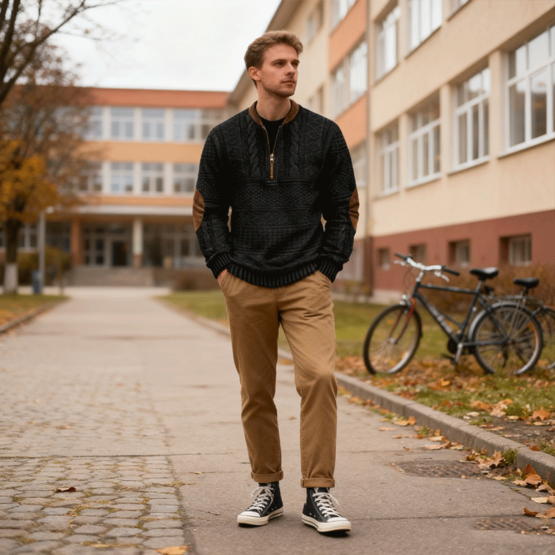 🔥⚡ Tiempo limitado 50% de descuento 【S-5XL】 Colección otoño-invierno 2025 – chaqueta deportiva de alta calidad para hombres, deportiva-casual y versátil