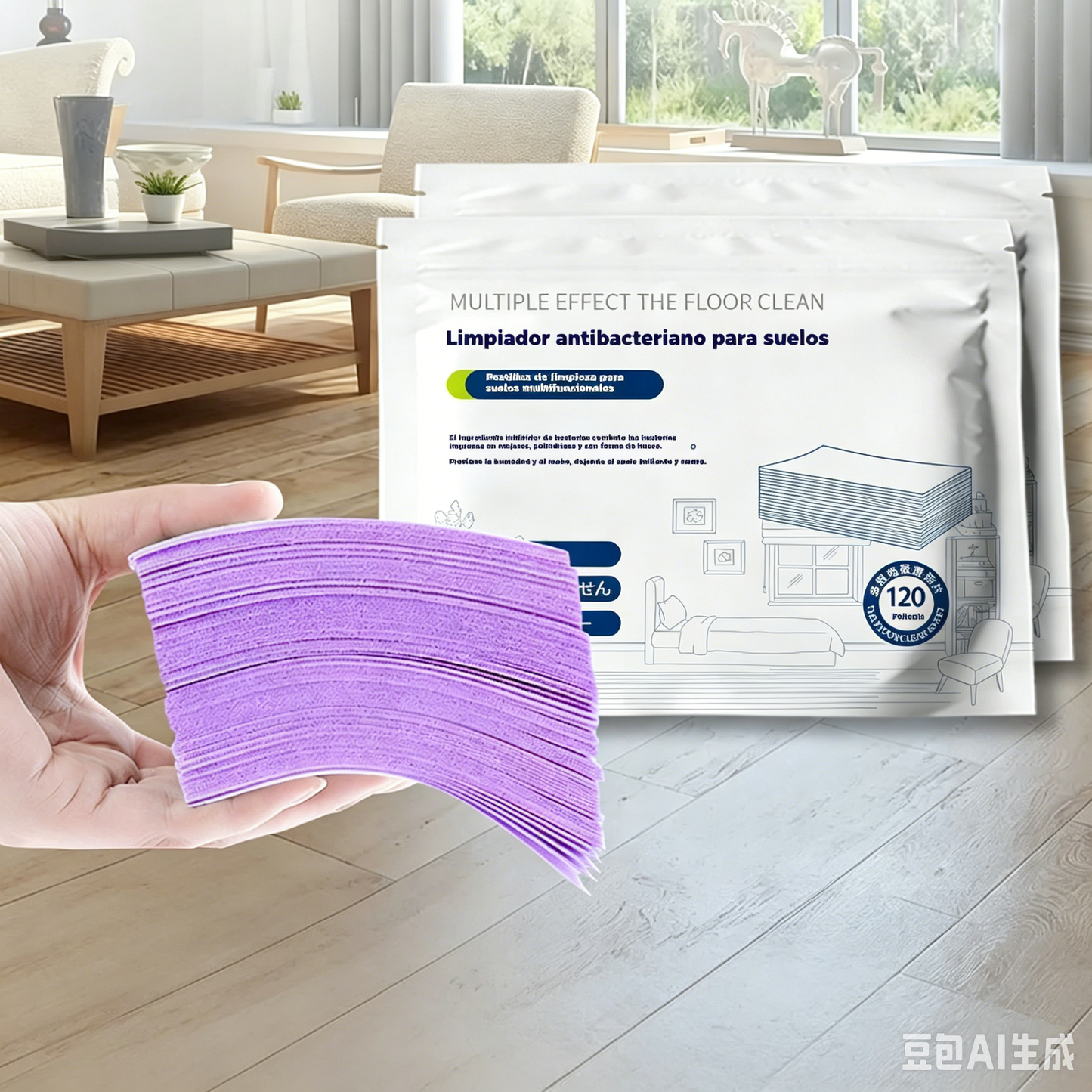 🧹【Cumpără 1 și primești 1 GRATUIT!】✨240 buc. tablete de curățare multifuncționale antibacteriene și dezodorizante ‖ Potrivite pentru lemn masiv, pardoseli laminate, gresie și pereții rulotei