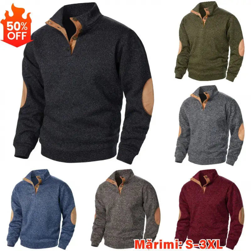 ✨ Ultima zi – Reducere de 50% 【S–3XL】Hanorac casual nou pentru bărbați