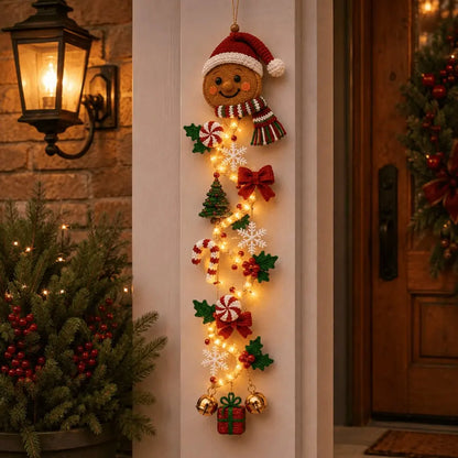 🎄🎃 Ultima zi! 🎅 Profită de o reducere de 49% la decorațiunile luminoase de Crăciun pentru ușă!