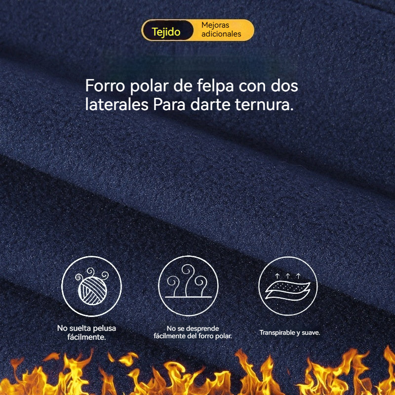 🔥🔥【XL-5XL】Chaqueta Shaker para hombre con forro grueso, a prueba de viento y cálida para invierno