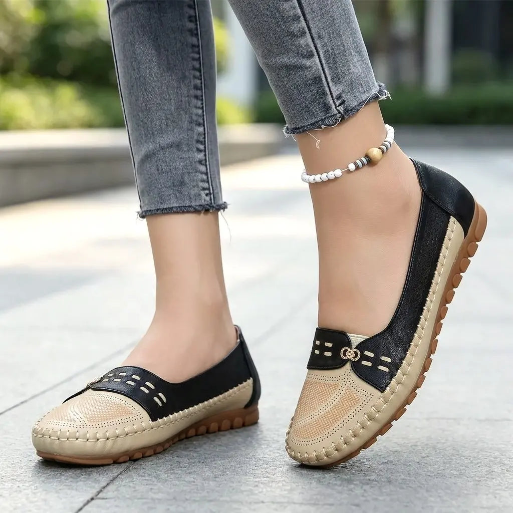 👠 Confort suprem și lejeritate toată ziua! Mocasini de damă cu talpă moale și perforații respirabile (Mărimi disponibile: 36-43)! ✨