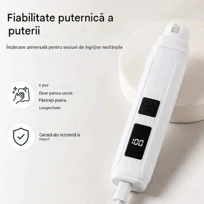 🐱🐶 Pilă electrică pentru unghiile animalelor de companie, cu indicator LED de alimentare