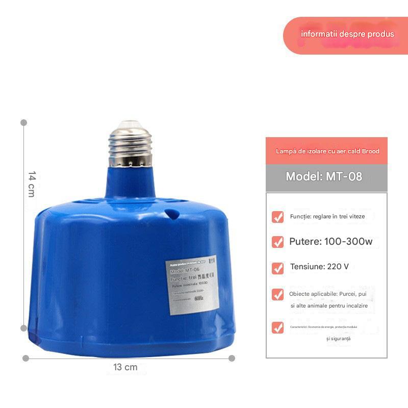 🌈[50%OFF！] Lampă inteligentă de încălzire cu temperatură constantă pentru animale de companie pentru reproducere